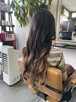 ベースヘアーデザイン(BASE HAIR DESIGN)&nbsp;グラデーションカラー ケアブリーチ 宇都宮