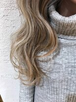 ヘアサロン アティリー(Hair Salon Attirer)&nbsp;西梅田/ボブ/グレーベージュ/白髪ぼかし/ハイライト/ベージュ