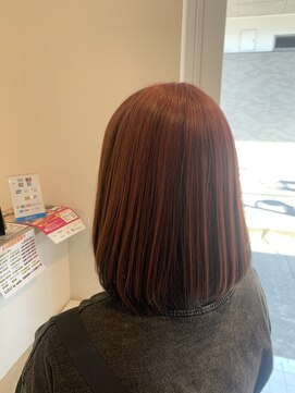 ルルバイアズール 草加店(LULU by azule) アンブレラカラー,ピンクカラー,ボブ【草加】