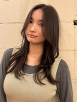 ランプ 代官山(the lamp)&nbsp;ハッシュカットレイヤー透明感カラーアッシュベージュグレージュ