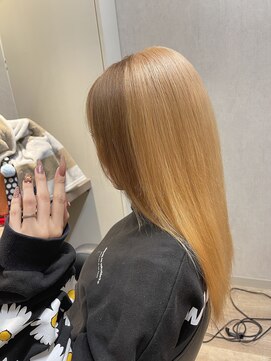 アンディアーモ サカエ(ANDIAMO SAKAE) オレンジブロンド