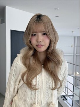 ブランコトレス 鏡島(BLANCO tres) レイヤーカット/顔周りカット/韓国ヘア