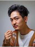 men'shair/波巻きツイストスパイラル/ニュアンスパーマ