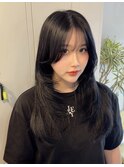 ブルーブラック×レイヤー