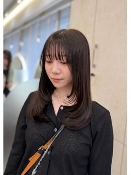 ネモネ バイ ミリー 梅田茶屋町(nemone by milly) ワンカールレイヤー×オリーブベージュ