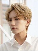 シースルーマッシュフェザーパーマラウンドマッシュ韓国マッシュ