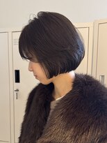 ラフ 立川(Laff) 大人ボブ 切りっぱなしボブ レイヤーボブ 縮毛矯正 髪質改善