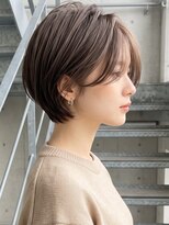 ローウェル(Rowel) ひし形ショート/ショートボブ/前髪なし/小顔ショート