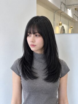 オリンテ バイ レシッド 表参道(orente by rcid) 【谷】重ためバング×レイヤーカット