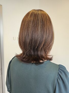 アンジュール ハイライト×レイヤースタイル