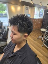 スリーク 吹田店(Sleek) スパイキーショート×テーパーフェード