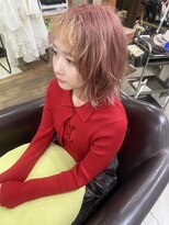 テラスオブベル(TERRAS of belle)&nbsp;ピンクベージュ×無造作レイヤー