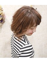 ラピッツヘアデザイン(la Pitt's hair design)&nbsp;ゆるふわパーマスタイル