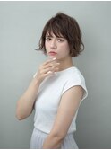 【Cotton平塚】ショートボブ/スパイラルパーマ/外ハネ