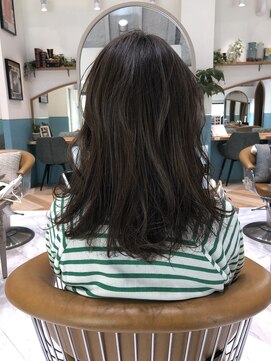 ロンド レグリーズ 立川(Lond leglise) アッシュブラウン/似合わせカット/小顔〈深味信也〉