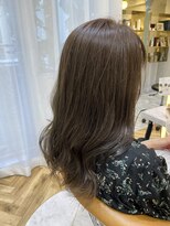 ロンドプランタン 恵比寿(Lond Printemps) 【Lond佐野】韓国風ゆるウェーブ ロングヘア アッシュベージュ