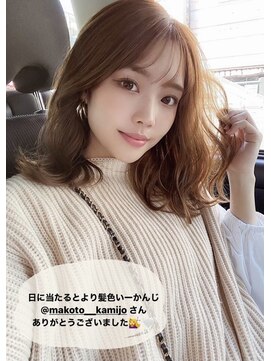 ルイス(L'wis) ミディアムロブスタイル★上條