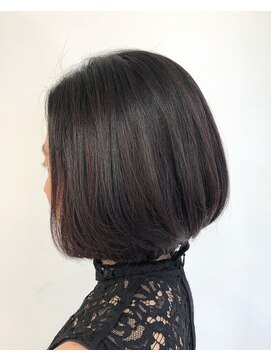 ダアッカ(da acca) 【ガーネットハイライト×ボブ】