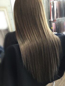 ブリリアントジョーカー(Brilliant Joker) グレージュ　ダブルカラー　シールエクステ　外国人風