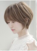 前髪あり大人ショート20代30代40代【AIN.表参道】川原大地