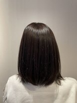 アフィックス ヘア 水天宮前店(affix hair)&nbsp;透明感オリーブグレージュ×大人ショート