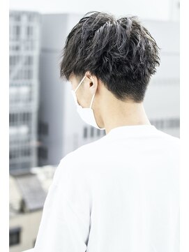 グランアージュ 柏西口店(grandage) ツーブロック刈り上げカーリーメンズショート/柏/駅近 g