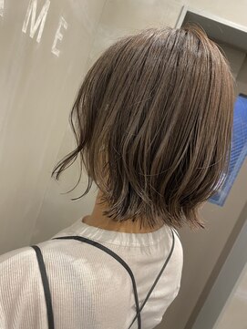 フレーム なんば店(FRAME) 極細ハイライト×透明感カラー