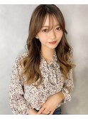 髪質改善*艶髪ベージュ大人ガーリー【Zina 銀座中央通り】