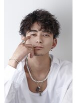 ゴールド 京都(GOALD)&nbsp;#センターパートウルフ　波巻きスパイラル　ツイストスパイラル