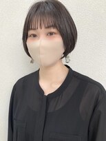 カサネ(casane)&nbsp;【CASANE下北沢】ミニボブ×オリーブグレージュ