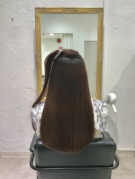 エマ(emma) ★ナチュラル縮毛矯正★ロングスタイル★