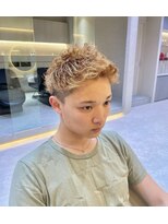 ロンド アンブル 四条烏丸(Lond ambre)&nbsp;【Lond ambre】萱原大幹/メンズ/ショート/束感/波巻きN