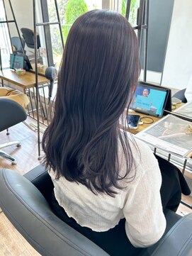 シエルバイアフロート(ciel by afloat) 〇ラベンダーグレー イヤリングカラー インナーカラー