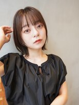 ニコ トウキョウ ヨコハマ(nico)&nbsp;顔まわりレイヤー/ミディアム／切りっぱなし/韓国風