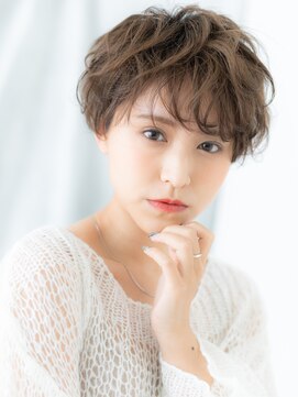 ドクターズ サロン ラブ(Dr's Salon LAB) くせ毛風パーマでメンズライクな小顔マッシュe古河20代30代40代