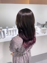 レフ(LEF)&nbsp;エンドパープルピンク/ダブルカラー/ケアブリーチ/エンドカラー