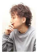 20代30代メンズナチュラルパーマツーブロビジネス大人カッコイイ