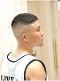 ハイフェード理容室メンズクロップラッパースキンフェード