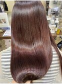 ボルドー×髪質改善