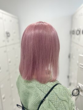 ラメール(MAISON LA MER) 【MANAMI】2回ブリーチ◎ペールピンク