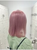 【MANAMI】2回ブリーチ◎ペールピンク