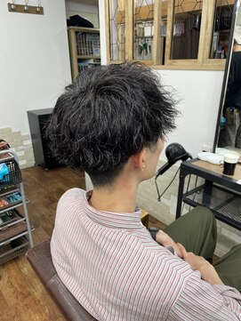 メルシー トータル ブランディング サロン(merci TOTAL BRANDING SALON) メンズ マッシュ×ツイストスパイラルパーマ