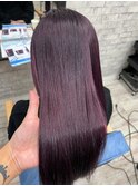 ダブルカラー_デザインカラー◆ラベンダーピンク/パープル[町田]
