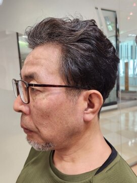 アポロカットステージ 相模大野店 アップバング/ツーブロックマッシュ<理容室>[メンズ/相模大野]