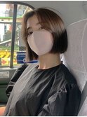 伸ばしかけバングのタッセルカット/サイドバング/タンバルモリ