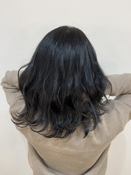 ジュベ(juve.) コテ巻き風パーマ