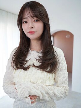 アンジェリカラボ(ANGELICA LABO) ANGELICA ダークブラウン レイヤーカット 大人かわいい