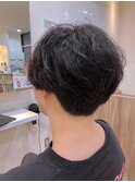 ビジネス　ツーブロック ワックスなしモテる流行髪型メンズヘア