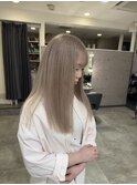 ミルクティーカラー/心斎橋/髪質改善/ブリーチ