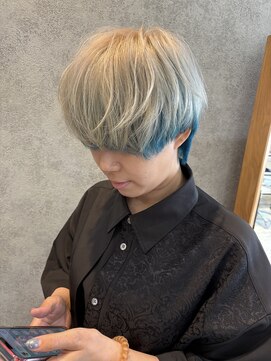 エーアイ 駒込店(Ai) マッシュショート×セクションカラー